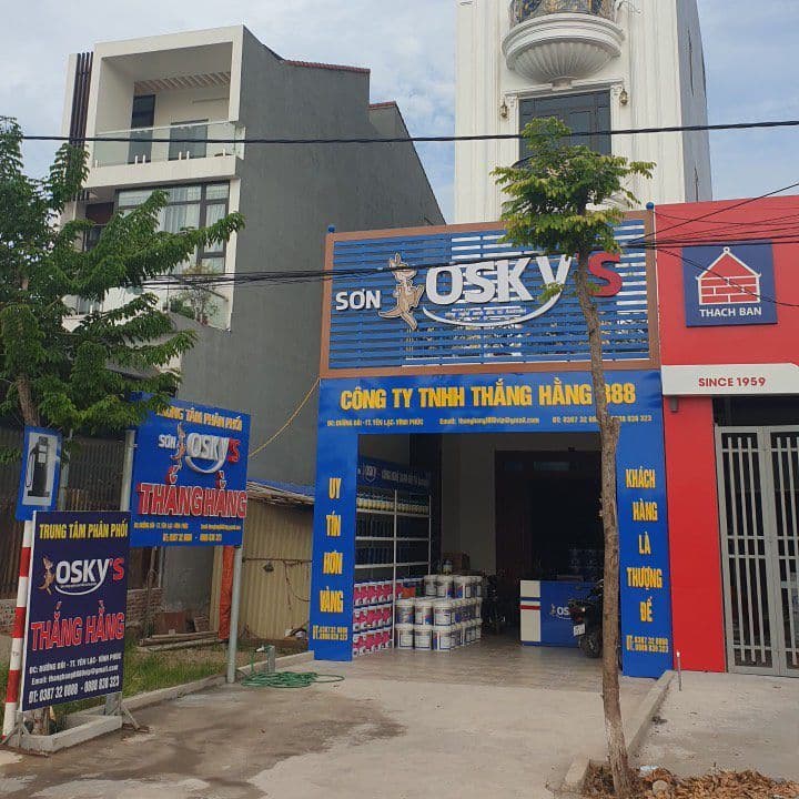Tìm nhà phân phối sơn OSKY’S siêu ưu đãi tại HCM - Vĩnh Phúc