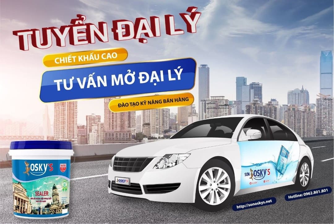 Địa chỉ nhà phân phối - Đại lý cấp 1 sơn OSKY'S chính hãng tại TP HCM