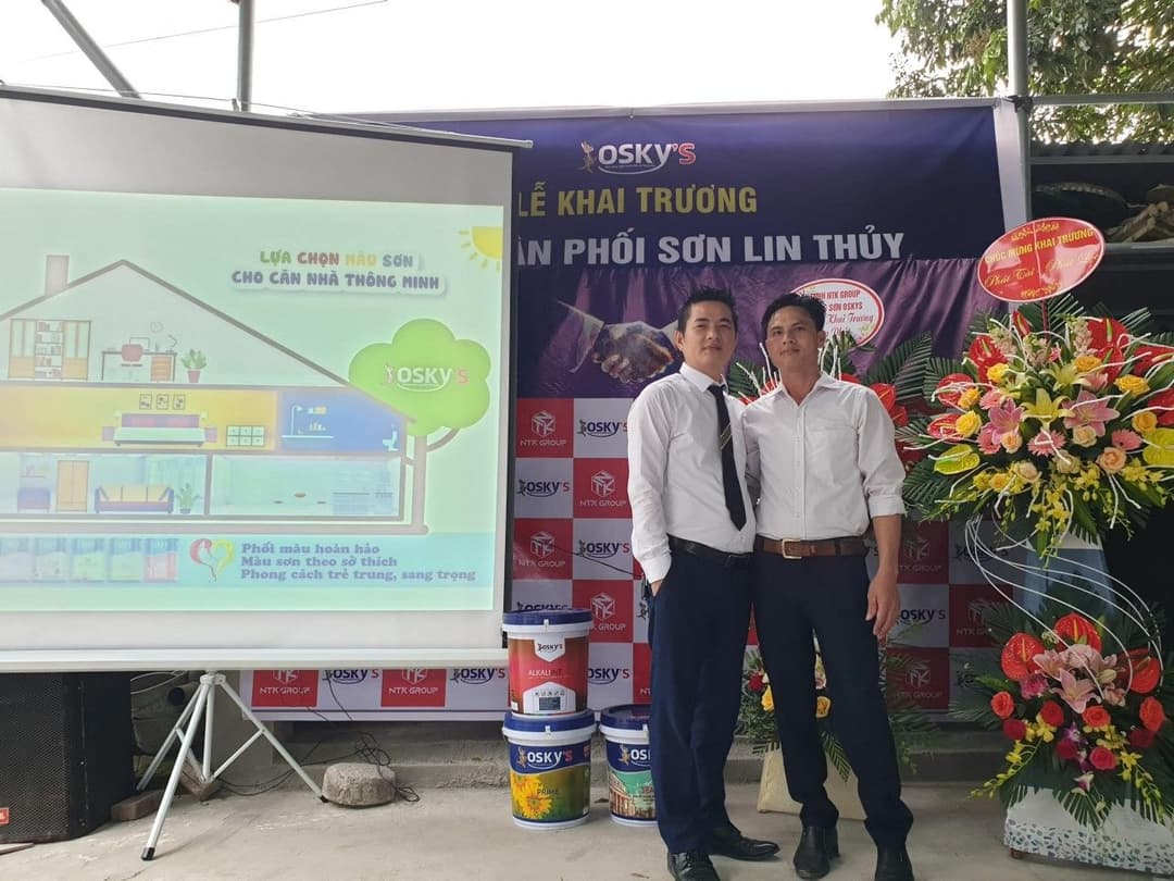 Đại lý phân phối sơn nội thất OSKY'S chính hãng giá rẻ tại Vĩnh Phúc