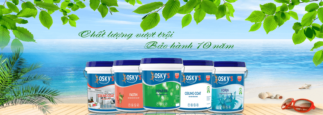 Tổng đại lý Sơn OSKY’S Chính hãng tại Vĩnh Phúc - Hotline: 0866.587.561